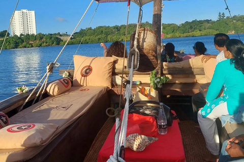 MOMBASA: SUNSET DHOW CRUISE WITH SNACKS & DRINKS