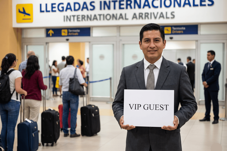 Lima: LIM Airport Private Transfer to/from Lima City Center Arrival: LIM Airport to hotel in Lima city center