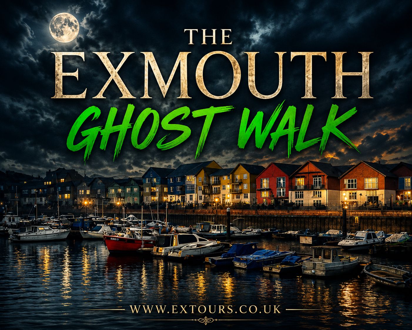 Exmouth: Geisterrundgang mit paranormaler Untersuchung