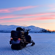 Abisko: Snowmobile Sightseeingtour