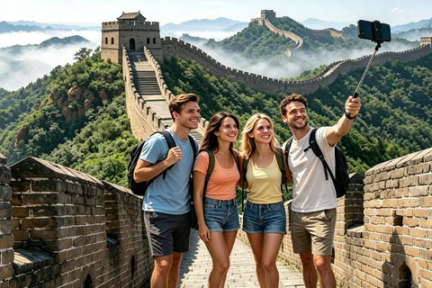 Beijing: Jinshanling Great Wall Guided Tour with Transfers 跟团游：车+票+观光车