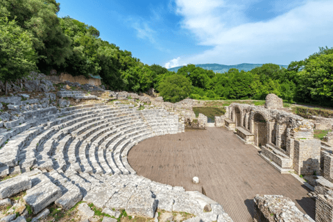 Desde Tirana/Durres: Excursión de un día a Saranda, Ksamil y ButrintiTour privado