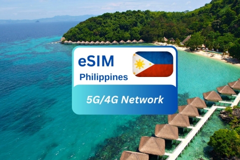 El Nido: Philippines Seamless eSIM Data Plan for Travelers 10G/30 Days