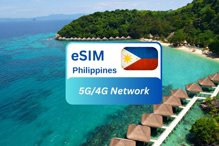 El Nido: Philippines Seamless eSIM Data Plan dla podróżnych20G/30 dni