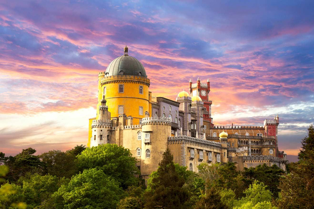 Sintra : visite privée du palais de Pena, du château mauresque et de la Quinta da Regaleira