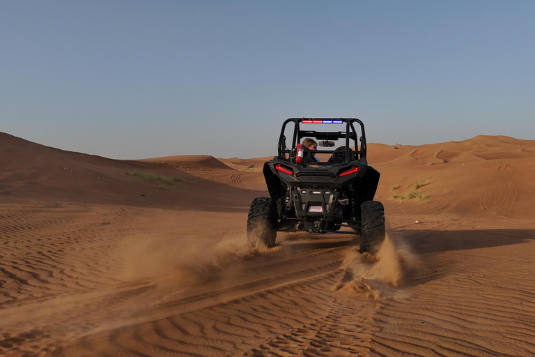 Dubai: Duin Buggy Safari en kamelenrit met vervoer2-zits met gedeelde vervoersservice