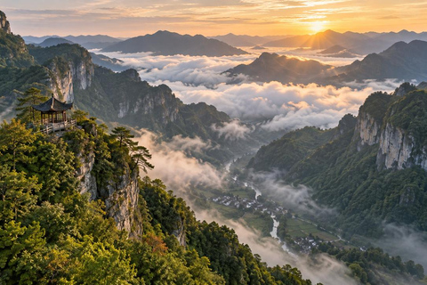 Chongqing: Youyang Taohuayuan Scenic Area Experience Youyang Taohuayuan: Private Transfer + English Guide