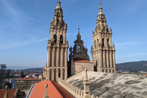 Katedra w Santiago: Wizyta z dachami i portykiem opcjonalnieZwiedzanie katedry w Santiago z Cubiertas