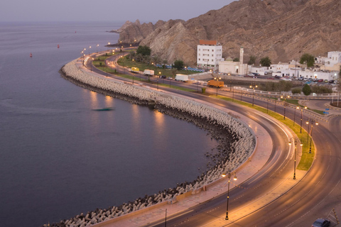 Tour della città di Muscat di notteSalone 1-3 passeggeri