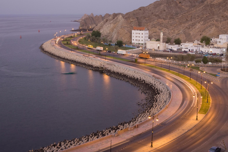 Muscat By Night City Tour Mini Van 5 - 7 passengers