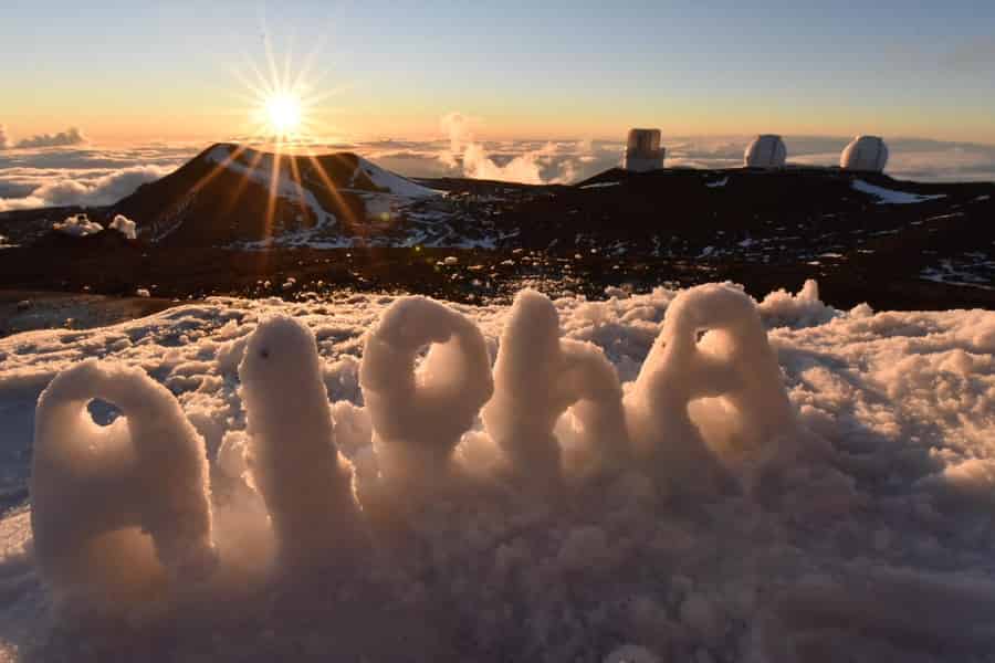 MaunaKea Summit Sunset and Star Tour mit Foto. Foto: GetYourGuide