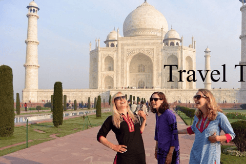 Delhi to Taj Mahal Tour with Tickets & Photographer