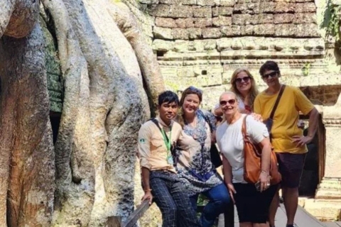 Siem Reap: Angkor 1 día tour en grupo con guía en español Tour compartido en grupo pequeño (max. 10 pax)