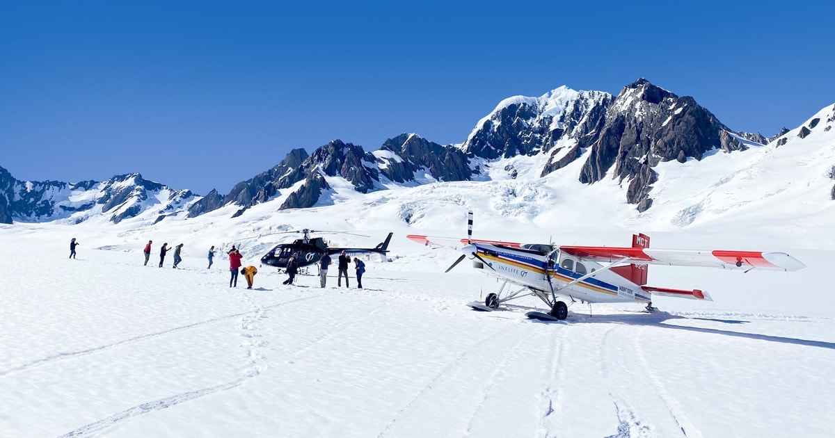 Mount Cook: Ski Plane and Helicopter Glacier Combo Flight