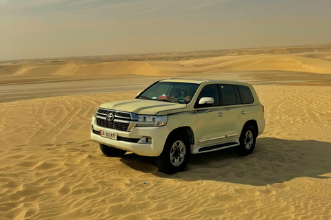 Doha: Sunset Desert Safari, Dune Bashing with dinner at Souq