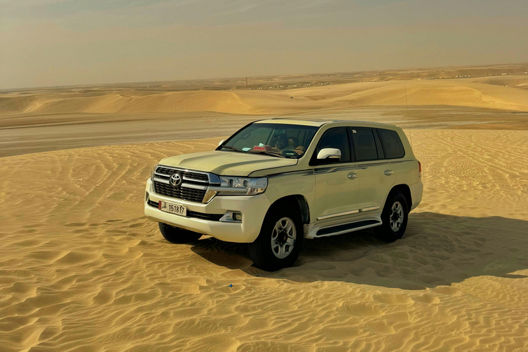Doha: Sunset Desert Safari, Dune Bashing with dinner at Souq