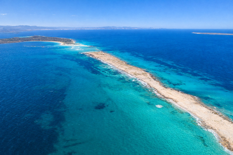 Ibiza: Formentera Boat with Open Bar, 3 meals & Sunset Party ADVANCE: Standard selection of food & open bar option