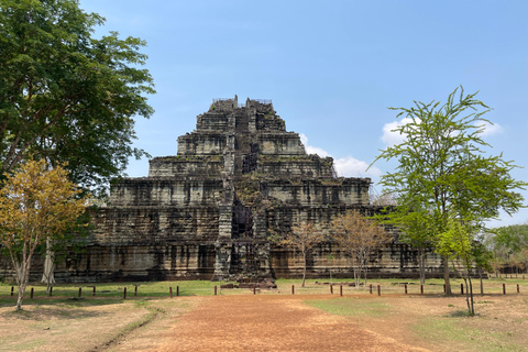 Exploración de los templos de Koh Ker, Beng Mealea y el Grupo Roluos