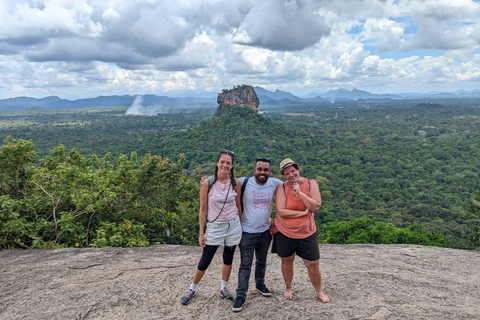 Kandy: Sigiriya Sunrise, Pidurangala, & Village Tour