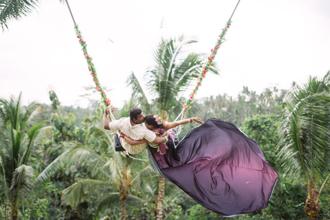 Alas Tirta: Bali Swing, Zipline & Hidden Waterfall - Ubud One Swing Package