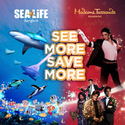 Bangkok: SEA LIFE Bangkok & Madame Tussauds Entry Ticket