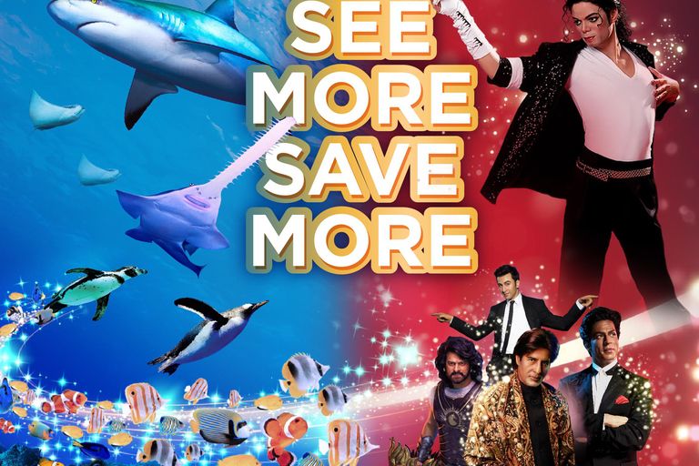 بانكوك: تذكرة دخول سي لايف بانكوك ومتحف مدام توسوتواريخ الذروة في نفس اليوم