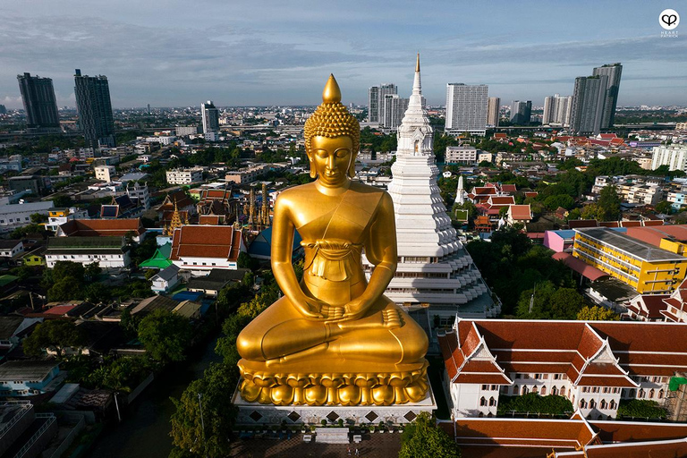 Bangkok: Wycieczka po mieście z 4 świątyniami - mała grupa + lunch