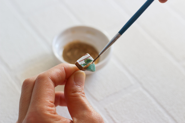 Kyoto: Kintsugi Jewelry Workshop with Natural Stones