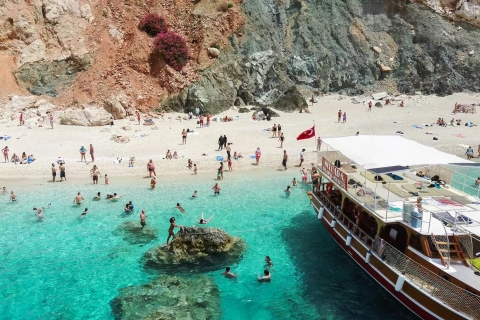 Von Antalya oder Kemer aus: Suluada Insel Bootsfahrt mit MittagessenAbholung von Antalya, Lara, Belek und Kundu