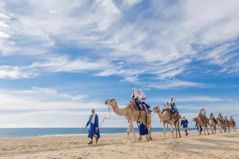 Viagem de 1 dia a Tânger saindo de Rabat com passeio gratuito de camelo