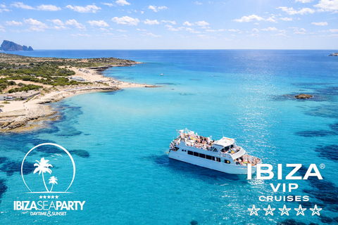 Ibiza: 2 islands & 1 beach — Es Vedra, Atlantis & Espalmador ADVANCE TICKET with 5h Advance Open Bar, Lunch & Dinner