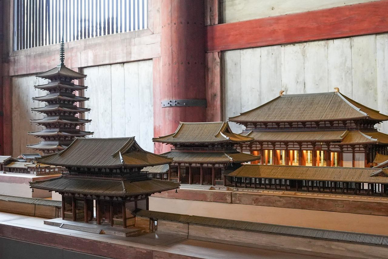 Excursión Privada de un Día a lo Más Destacado de Nara y Osaka