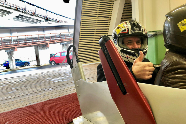 Latvia Bobsleigh and luge track ride experience Soft-bob