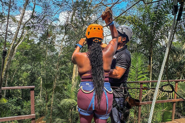 Panama City: Canopy, a 10-line adventure circuit, Gamboa