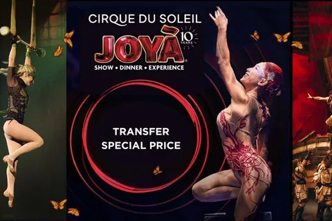 Cancún: Cirque du Soleil JOYÀ Entry Ticket and Transfer