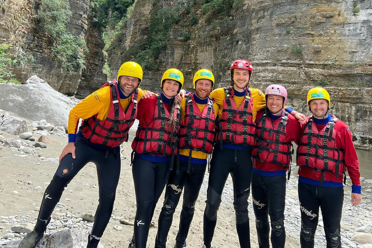 From Berat, Albania: Osumi Canyons Rafting Trip with Lunch Rafting in Osumi Canyon