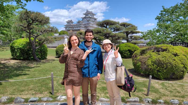 Himeji: tour guidato di 3 ore e mezza al Castello di Himeji e al giardino Kokoen