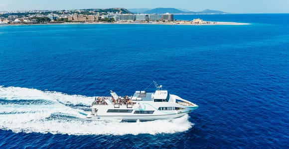Rhodes : bateau rapide vers Symi avec temps libre