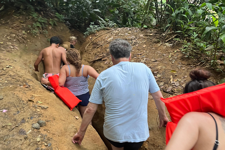 Excursion à El Yunque, rivière et toboggans aquatiques