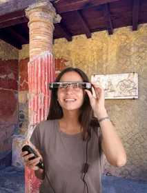 Pompeji: AR-Brille Augmented Reality Tour