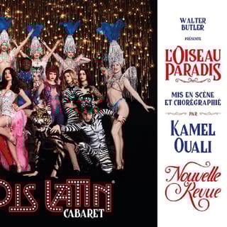 Paris: 3-Course Dinner Cabaret Show at Paradis Latin Theater