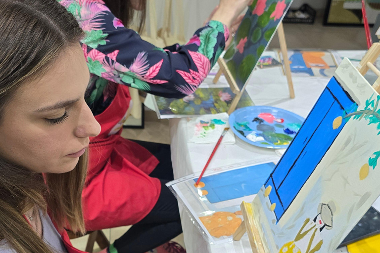 Mostar: Boutique Painting Experience in an Artist's Studio