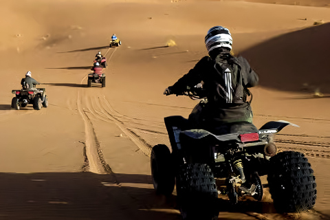 Agadir: Quad Biking and Sandboarding Adventure with Tea AGADIR: SINGLE QUAD BIKE + SANDBOARDING