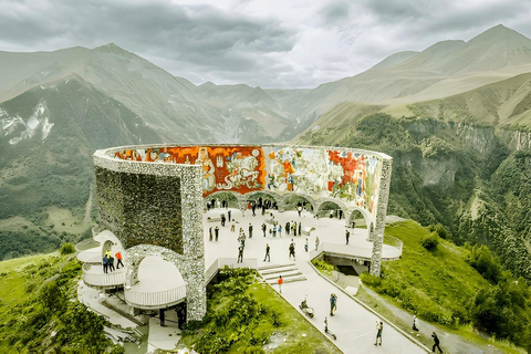 Tbilisi: Kazbegi Ananuri Zhinvali Gudauri Guided Day Trip