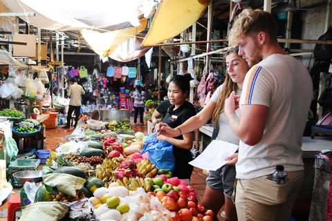 Phnom Penh: Market Tour and Khmer Cooking Class with Lunch