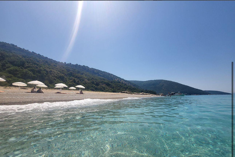 Group Boat Tour From Saranda to Krorez.Free Drink & Umbrella Group Boat Tour From Saranda to Krorez. Free Drink &Umbrella