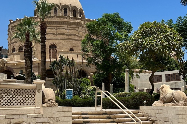 Cairo Layover: Tour naar piramides, Koptisch Cairo en Khan KhaliliTussenstop: Tour naar piramides, Koptisch Caïro en Khan Khalili