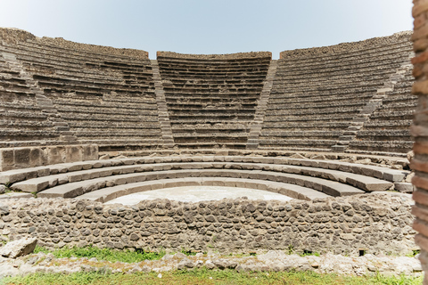 Desde Nápoles: Excursión de un día a Pompeya, Costa Amalfitana y Positano