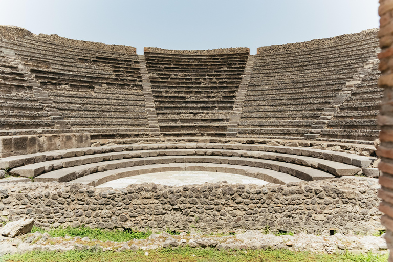 Desde Nápoles: Excursión de un día a Pompeya, Costa Amalfitana y Positano