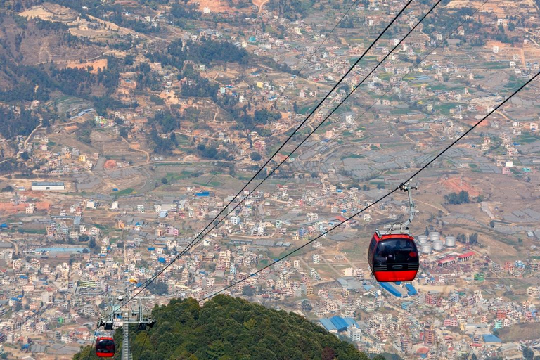 Kathmandu: Fahrt mit der Chandragiri-Seilbahn und TempelbesuchKathmandu: Fahrt mit der Seilbahn auf den Chandragiri-Hügel mit Tempelbesuch